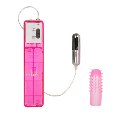 Pocket Exotics Turbo 8 Accelerator Single Bullet Pink | 716770023834 | Available at EroticWarehouse.com