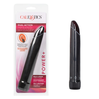 Dual Action Infrared Massager Black | 716770024480 | Available at EroticWarehouse.com