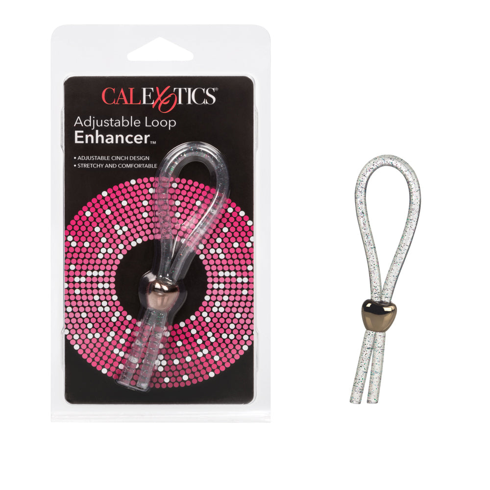 Adjustable Loop Enhancer Clear | 716770027863 | Available at EroticWarehouse.com