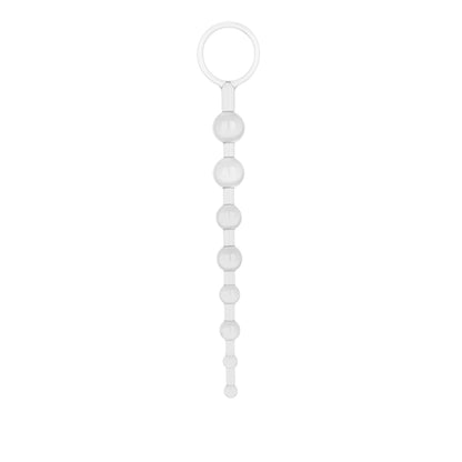 Shane's World Anal 101 Intro Beads Clear | 716770030726 | Available at EroticWarehouse.com