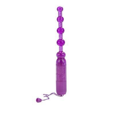 Waterproof Vibrating Pleasure Beads Purple | 716770032492 | Available at EroticWarehouse.com