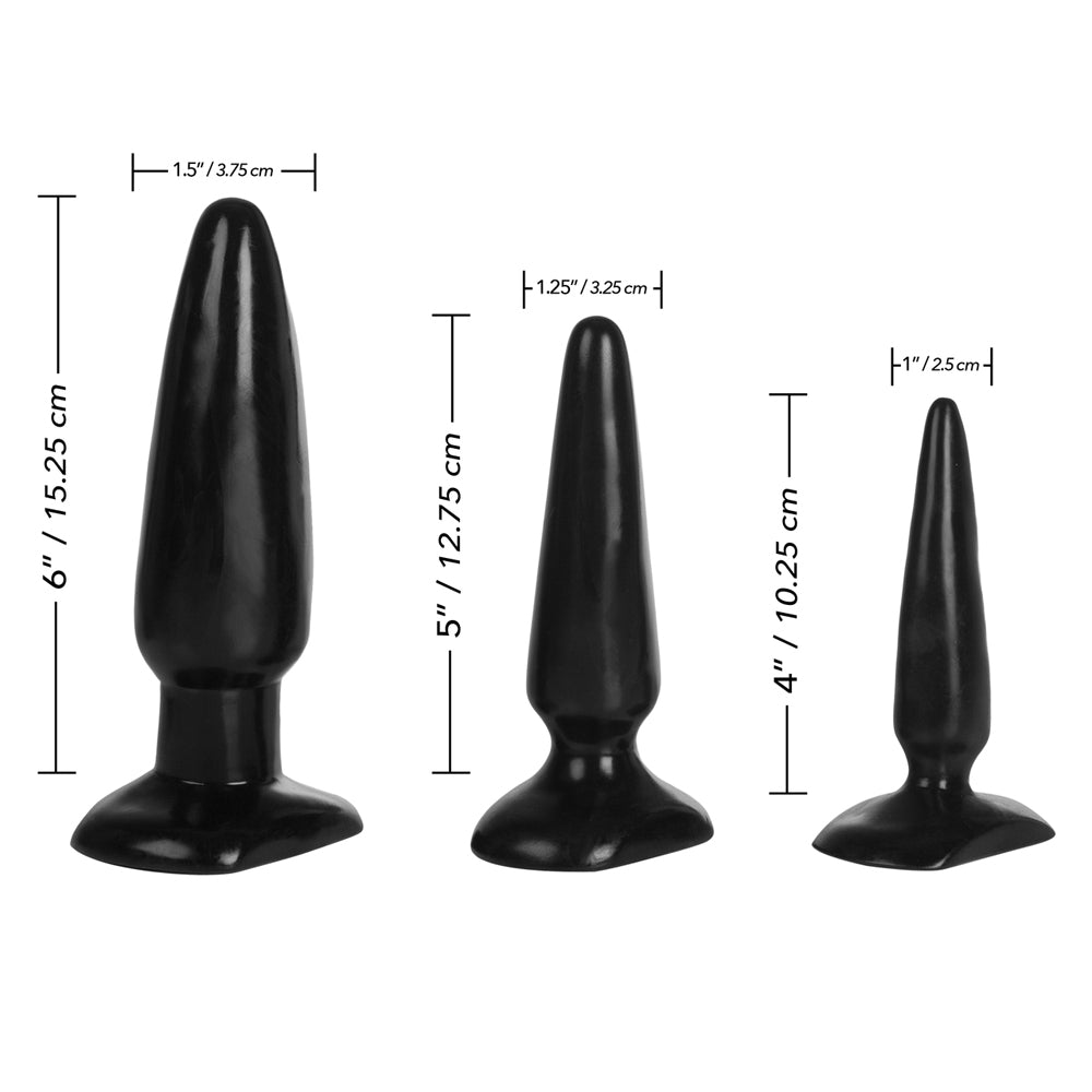 Colt Anal Trainer Kit Black | 716770034762 | Available at EroticWarehouse.com