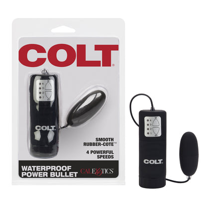 Colt Waterproof Power Bullet Black | 716770037060 | Available at EroticWarehouse.com