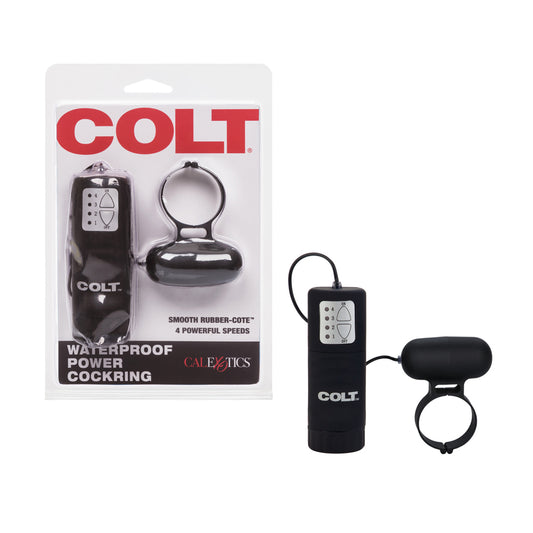 Colt Waterproof Power Cockring Black | 716770037077 | Available at EroticWarehouse.com
