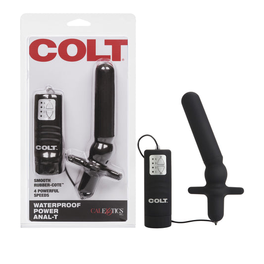 Colt Waterproof Power Anal-T Black | 716770037084 | Available at EroticWarehouse.com