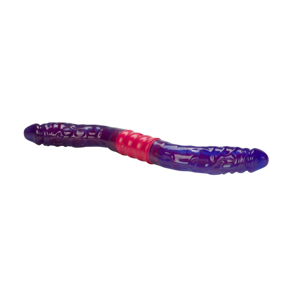 Dual Vibrating Flexi-Dong Purple | 716770037756 | Available at EroticWarehouse.com
