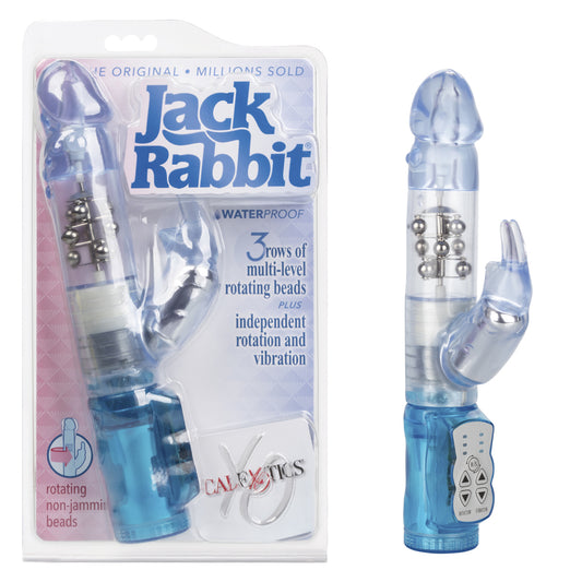 Jack Rabbit Waterproof Jack Rabbit 3 Rows Blue | 716770040282 | Available at EroticWarehouse.com