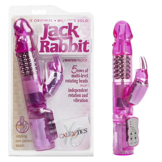 Jack Rabbit Waterproof Jack Rabbit 5 Rows Pink | 716770040299 | Available at EroticWarehouse.com
