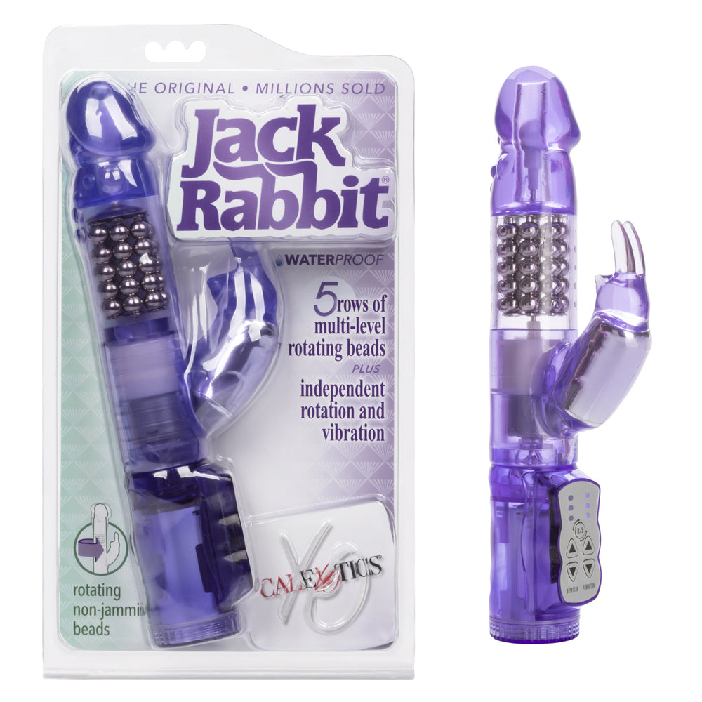 Jack Rabbit Waterproof Jack Rabbit 5 Rows Purple | 716770040305 | Available at EroticWarehouse.com