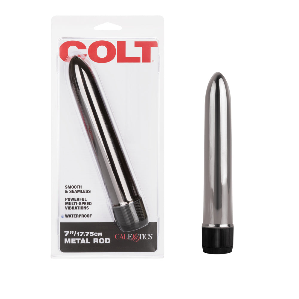 Colt 7" Metal Rod Silver | 716770042972 | Available at EroticWarehouse.com