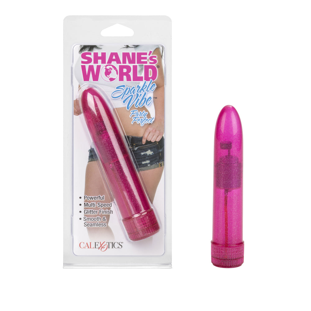 Shane's World Sparkle Vibe Pink | 716770043153 | Available at EroticWarehouse.com