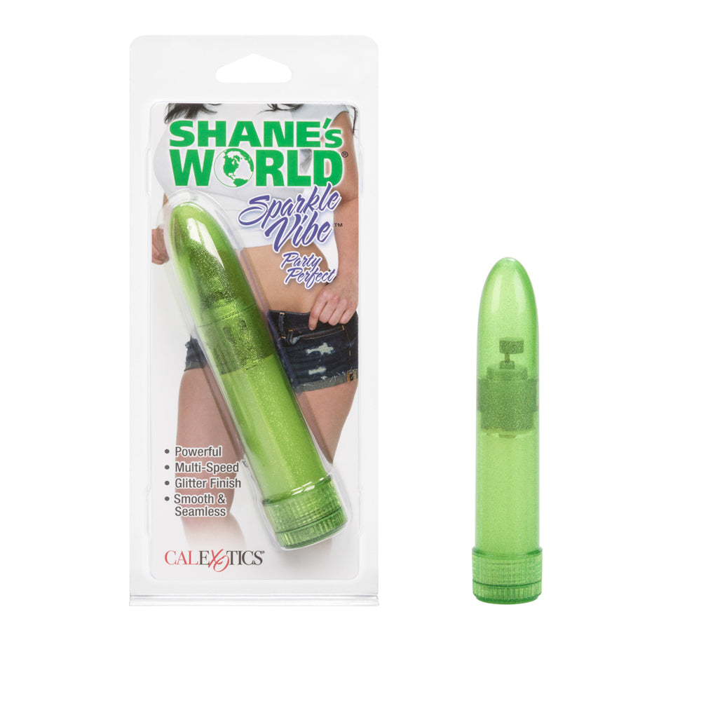 Shane's World Sparkle Vibe Green | 716770043184 | Available at EroticWarehouse.com