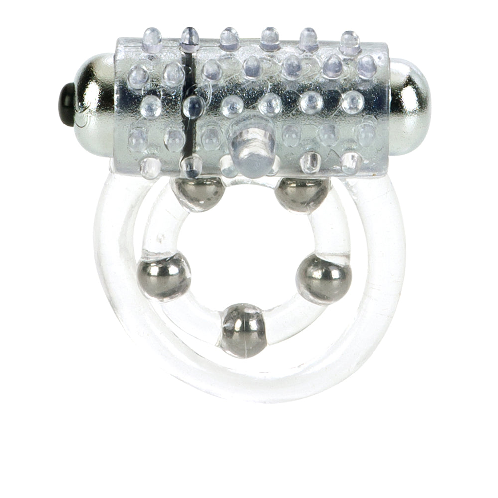 5 Bead Maximus Ring Clear | 716770046529 | Available at EroticWarehouse.com