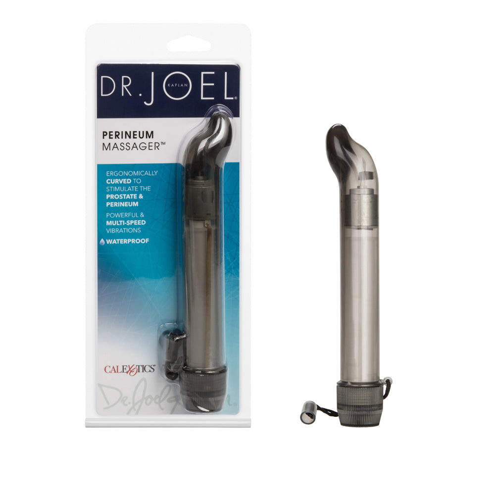 Dr. Joel Kaplan Perineum Massager 6.5" Smoke | 716770047403 | Available at EroticWarehouse.com