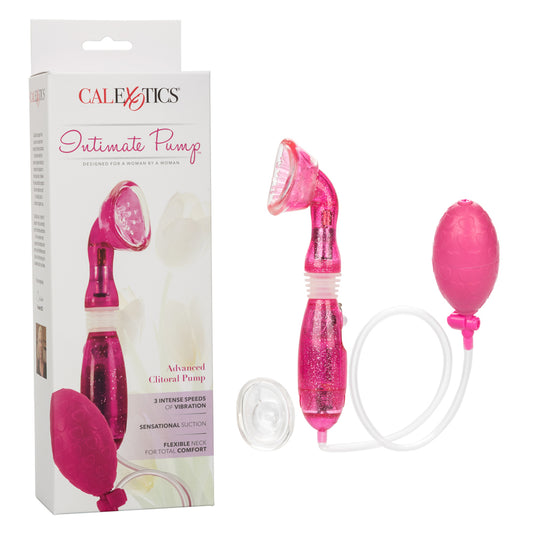 Intimate Pump Advanced Clitoral Pump Pink | 716770048325 | Available at EroticWarehouse.com