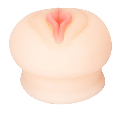 Optimum Series Pure Skin Pump Sleeve Pussy Ivory | 716770049438 | Available at EroticWarehouse.com