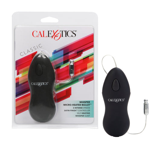 Whisper Micro-Heated Bullet Silver | 716770050212 | Available at EroticWarehouse.com