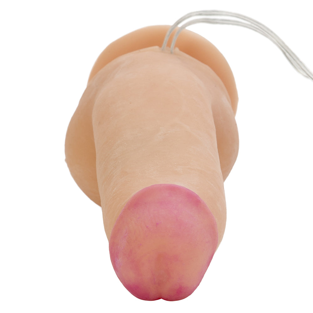 Max Vibrating Cock & Balls Ivory | 716770050700 | Available at EroticWarehouse.com