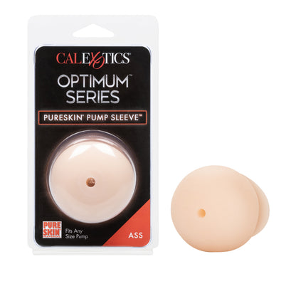 Optimum Series Pure Skin Pump Sleeve Ass Ivory | 716770050748 | Available at EroticWarehouse.com