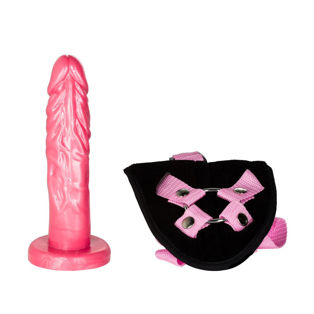 Shane's World Pink Harness With Stud Pink | 716770051257 | Available at EroticWarehouse.com