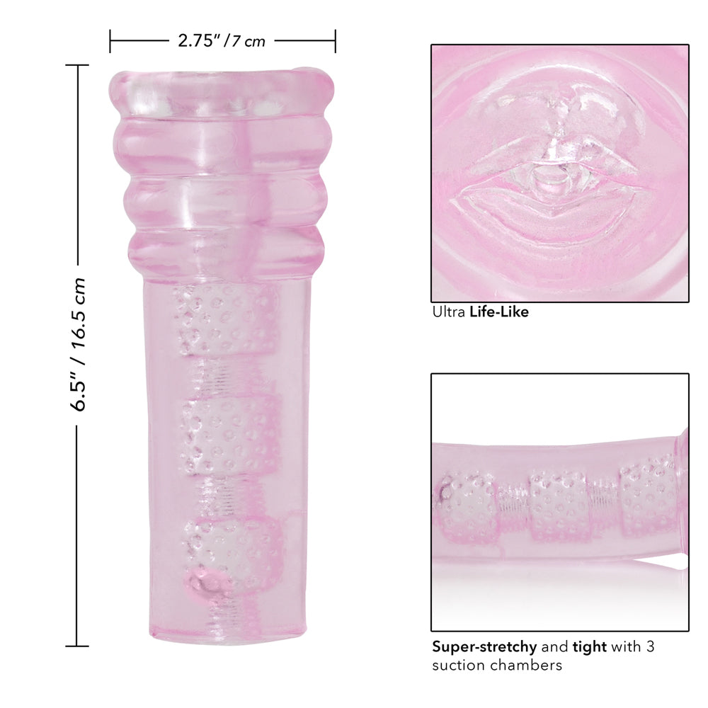 Sue Johanson Super Head Honcho Pink | 716770051264 | Available at EroticWarehouse.com