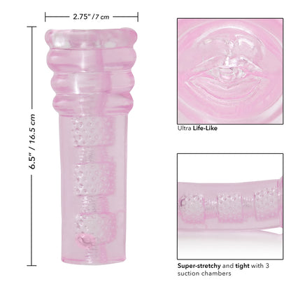 Sue Johanson Super Head Honcho Pink | 716770051264 | Available at EroticWarehouse.com