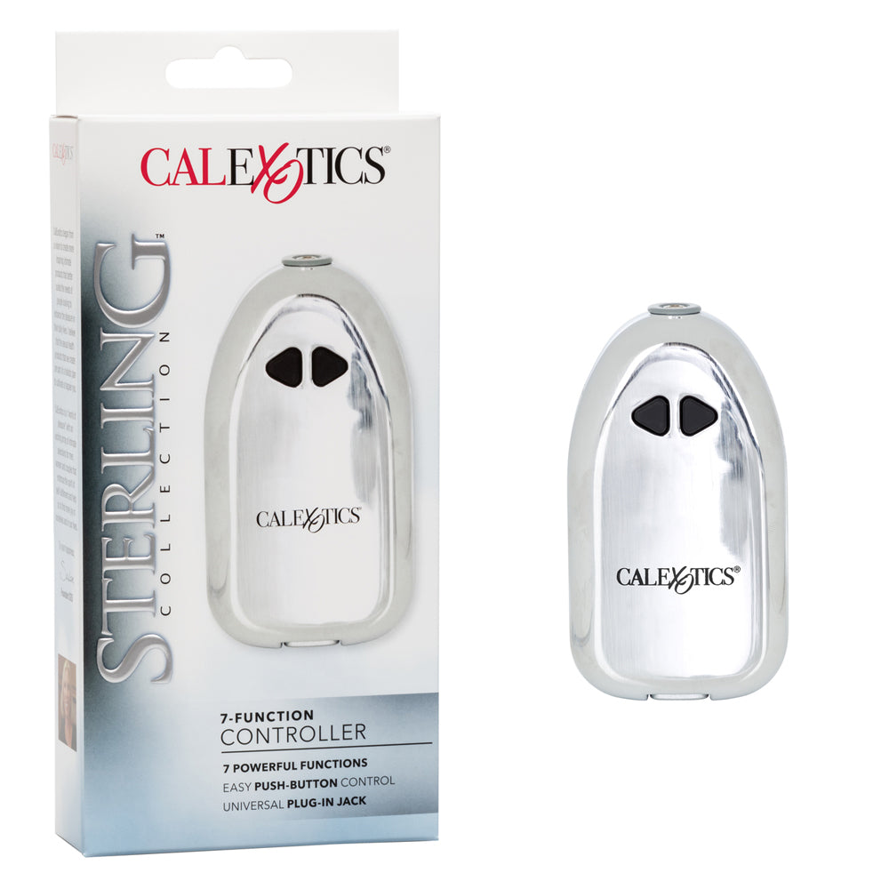 Sterling Collection 7 Function Controller Silver | 716770054036 | Available at EroticWarehouse.com
