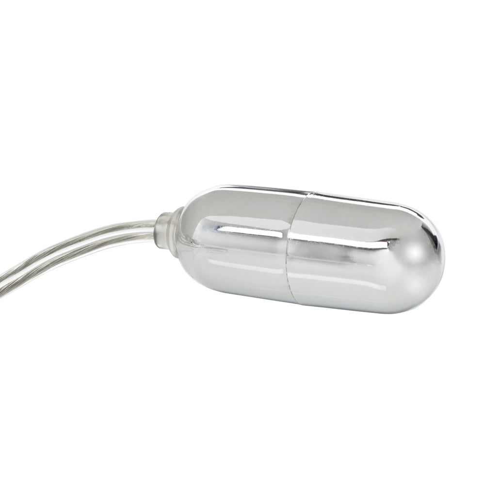 Sterling Collection Mini Silver Bullet Silver | 716770054104 | Available at EroticWarehouse.com