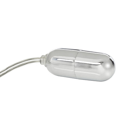 Sterling Collection Mini Silver Bullet Silver | 716770054104 | Available at EroticWarehouse.com