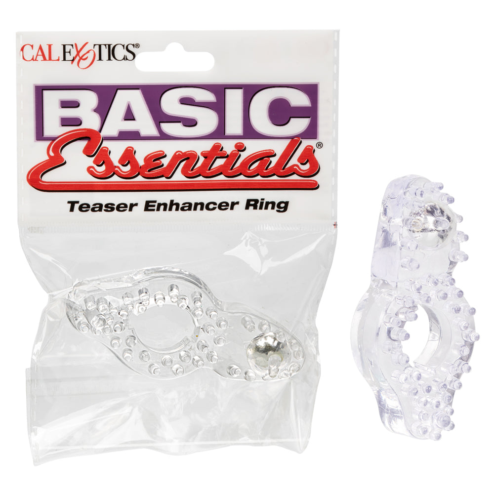 Basic Essentials Teaser Enhancer Ring Clear | 716770054692 | Available at EroticWarehouse.com