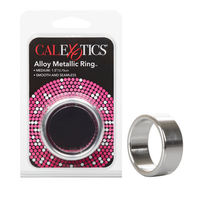 Alloy Metallic Ring Medium Silver | 716770055729 | Available at EroticWarehouse.com