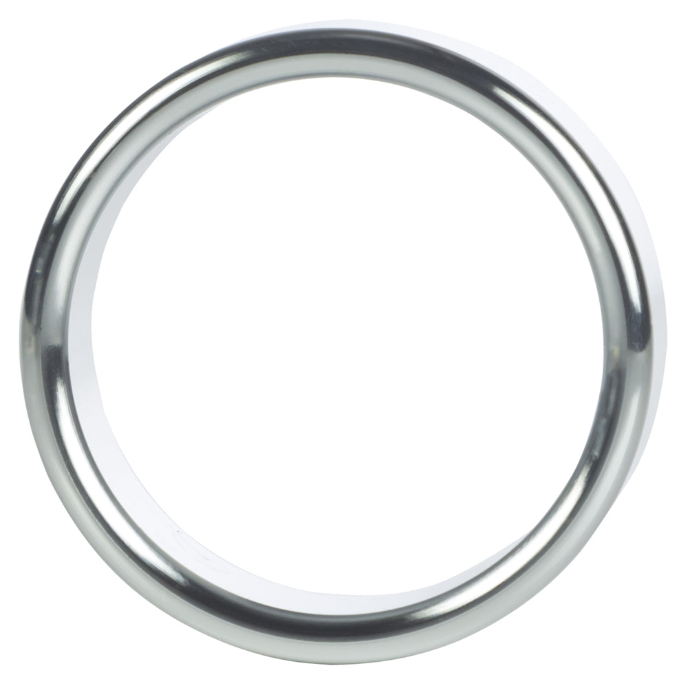 Alloy Metallic Ring Large Silver | 716770055736 | Available at EroticWarehouse.com
