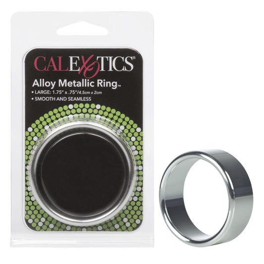 Alloy Metallic Ring Large Silver | 716770055736 | Available at EroticWarehouse.com
