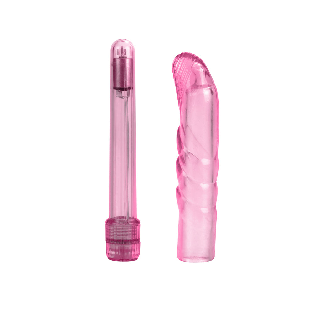 Basic Essentials Slim Softee Pink | 716770056528 | Available at EroticWarehouse.com