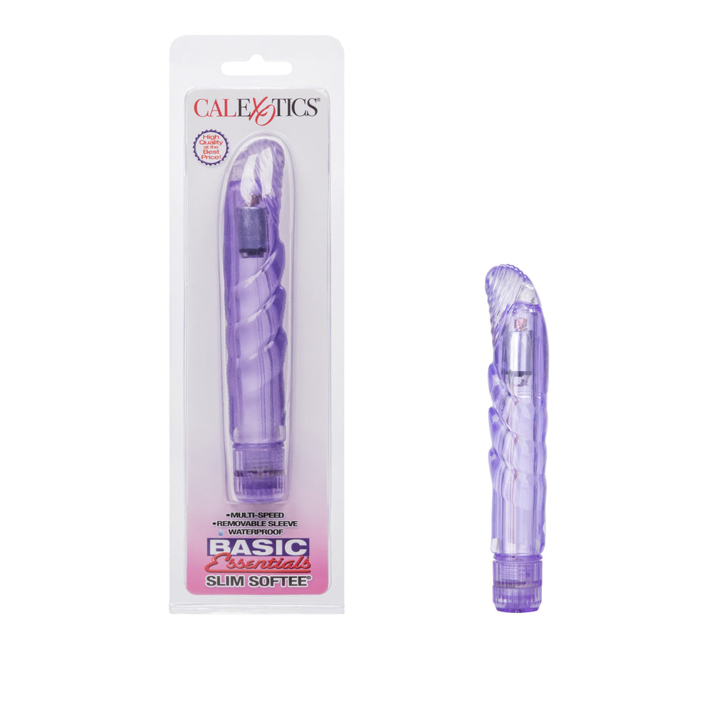 Basic Essentials Slim Softee Purple | 716770056535 | Available at EroticWarehouse.com