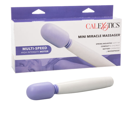 Mini Miracle Massager Wand Blue | 716770056832 | Available at EroticWarehouse.com