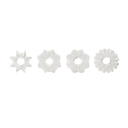 Basic Essentials Super Stretchy Tpr Enhancers Clear | 716770057464 | Available at EroticWarehouse.com