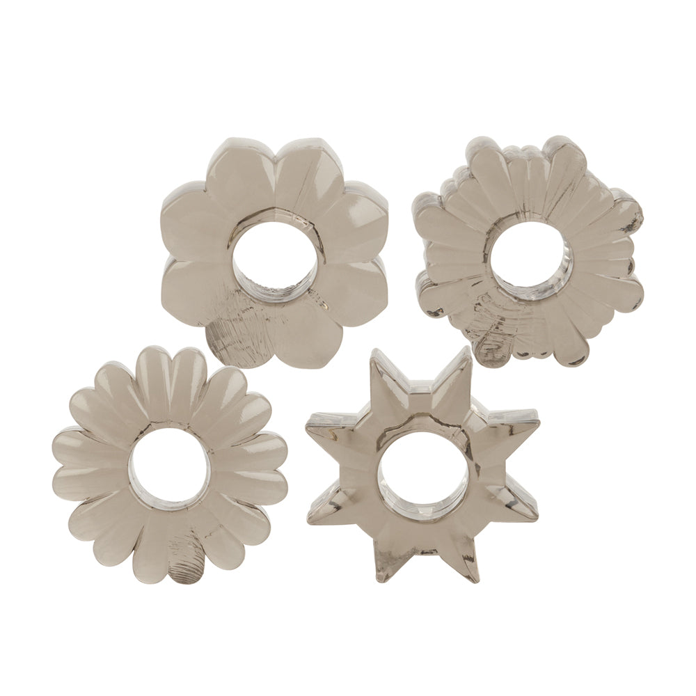 Basic Essentials Super Stretchy Tpr Enhancers Smoke | 716770057471 | Available at EroticWarehouse.com
