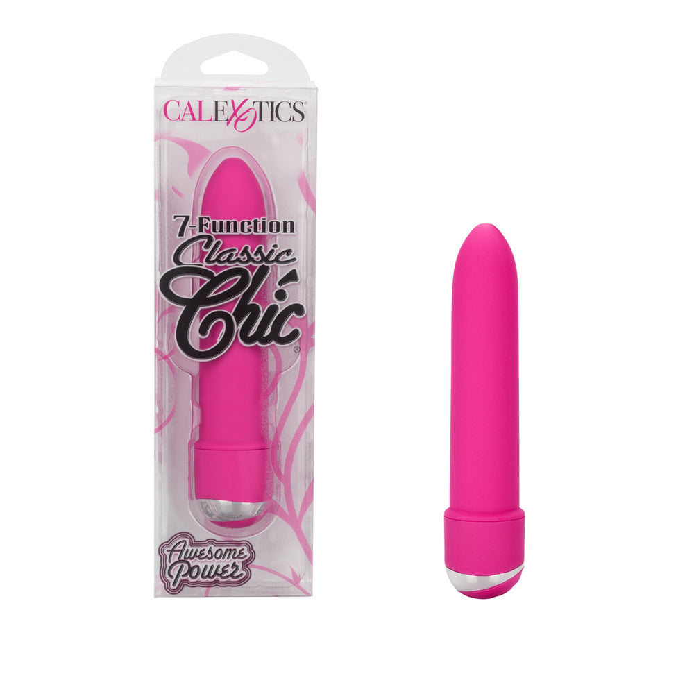 7-Function Classic Chic Mini Pink | 716770057761 | Available at EroticWarehouse.com