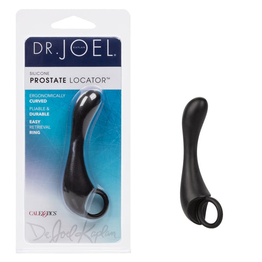 Dr. Joel Kaplan Silicone Prostate Locator Black | 716770059659 | Available at EroticWarehouse.com