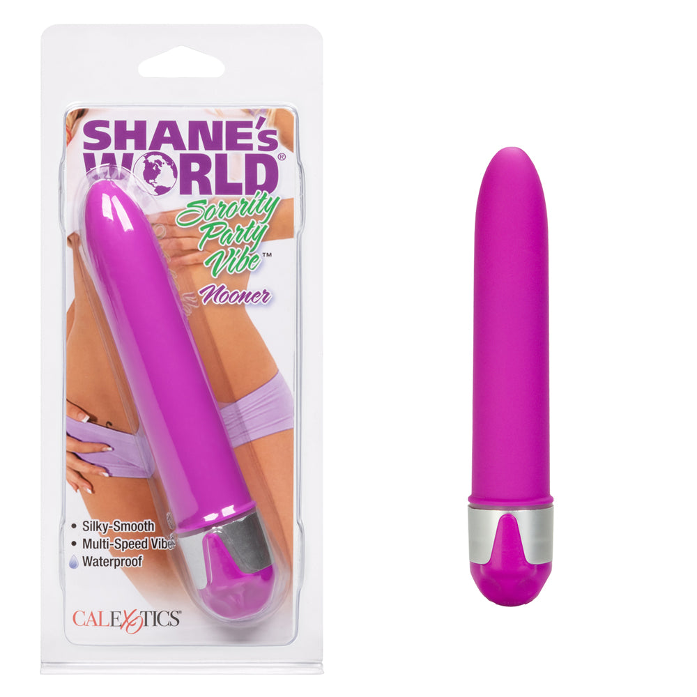 Shane's World Sorority Party Vibe Nooner Purple | 716770060082 | Available at EroticWarehouse.com