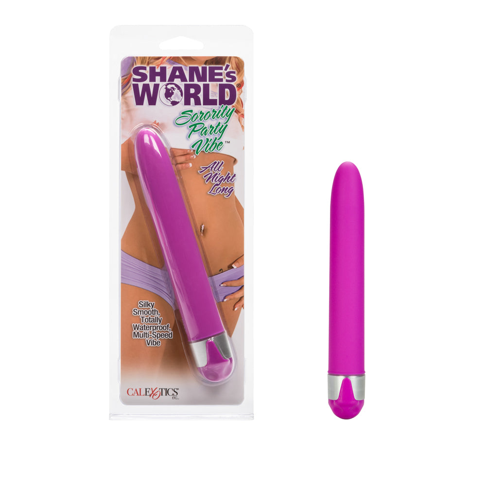 Shane's World Sorority Party Vibe All Night Purple | 716770060105 | Available at EroticWarehouse.com