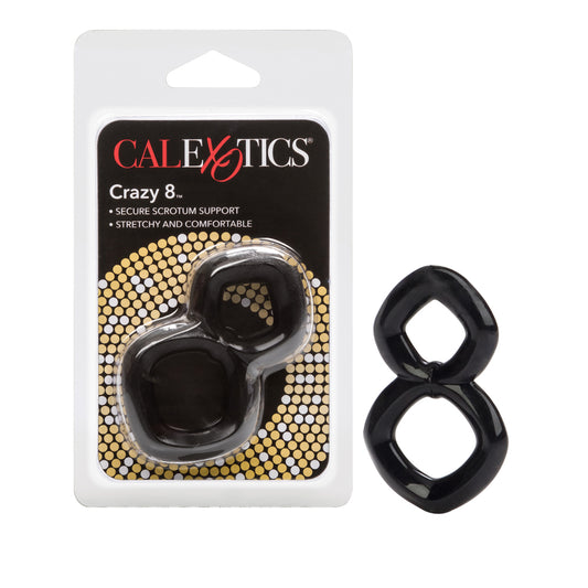 Crazy 8 Black | 716770061461 | Available at EroticWarehouse.com