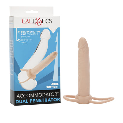 Accommodator Dual Penetrator Ivory | 716770065759 | Available at EroticWarehouse.com