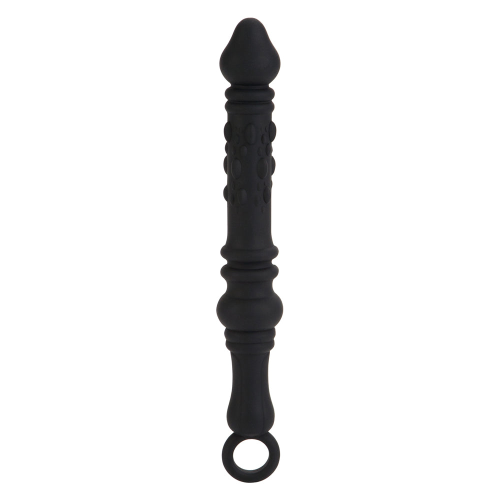 Dr. Joel Kaplan Silicone Prostate Probe Black | 716770066541 | Available at EroticWarehouse.com