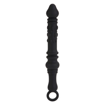 Dr. Joel Kaplan Silicone Prostate Probe Black | 716770066541 | Available at EroticWarehouse.com