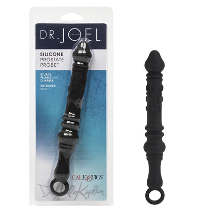Dr. Joel Kaplan Silicone Prostate Probe Black | 716770066541 | Available at EroticWarehouse.com