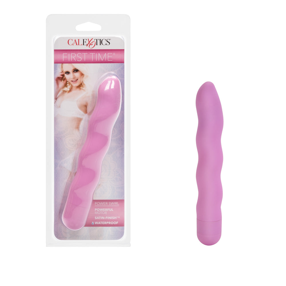 First Time Power Swirl Pink | 716770066725 | Available at EroticWarehouse.com