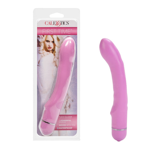 First Time Flexi Glider Pink | 716770066749 | Available at EroticWarehouse.com