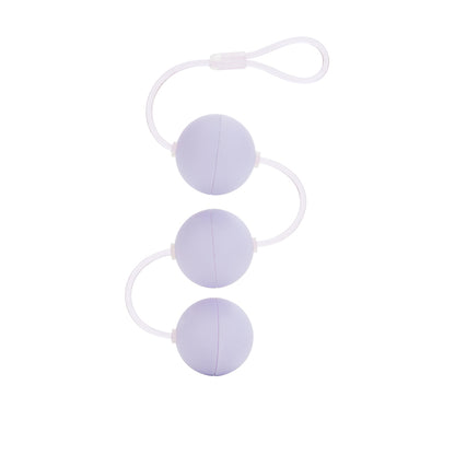 First Time Triple Love Balls Purple | 716770066831 | Available at EroticWarehouse.com